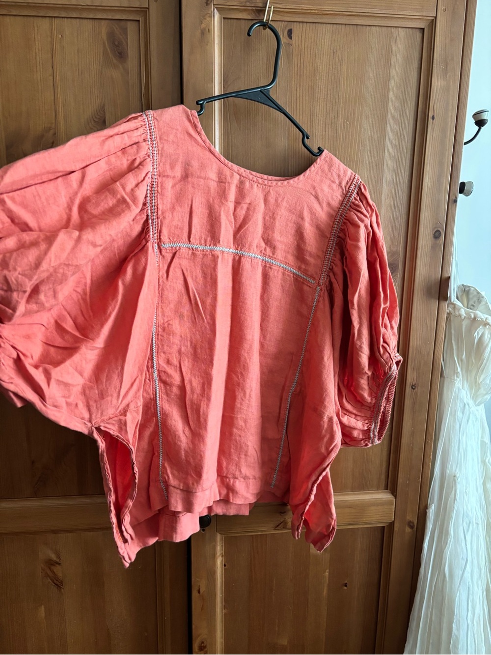 Casilda mut linen blouse